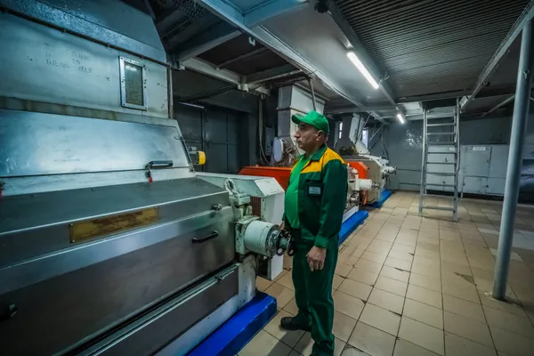 Цех пресової лінії — загальний вигляд